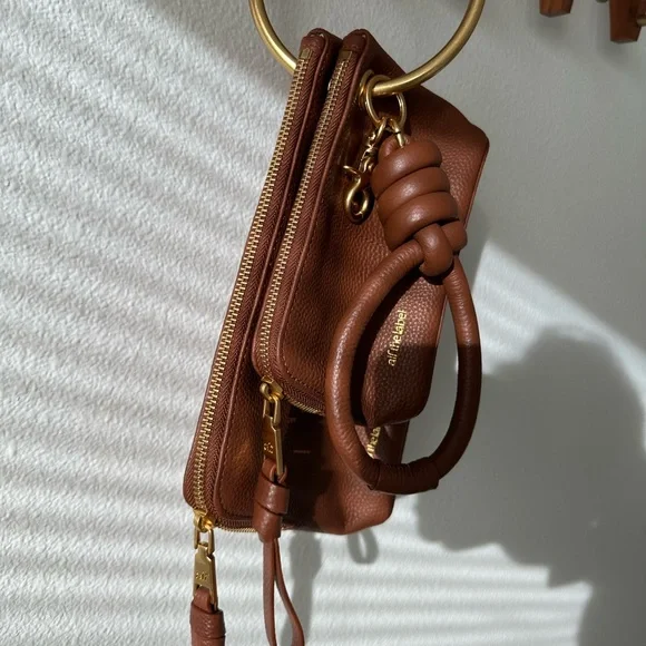 Alf The Label Carabiner Capsule Leather Pouch Bag Set - Picture 3 of 10